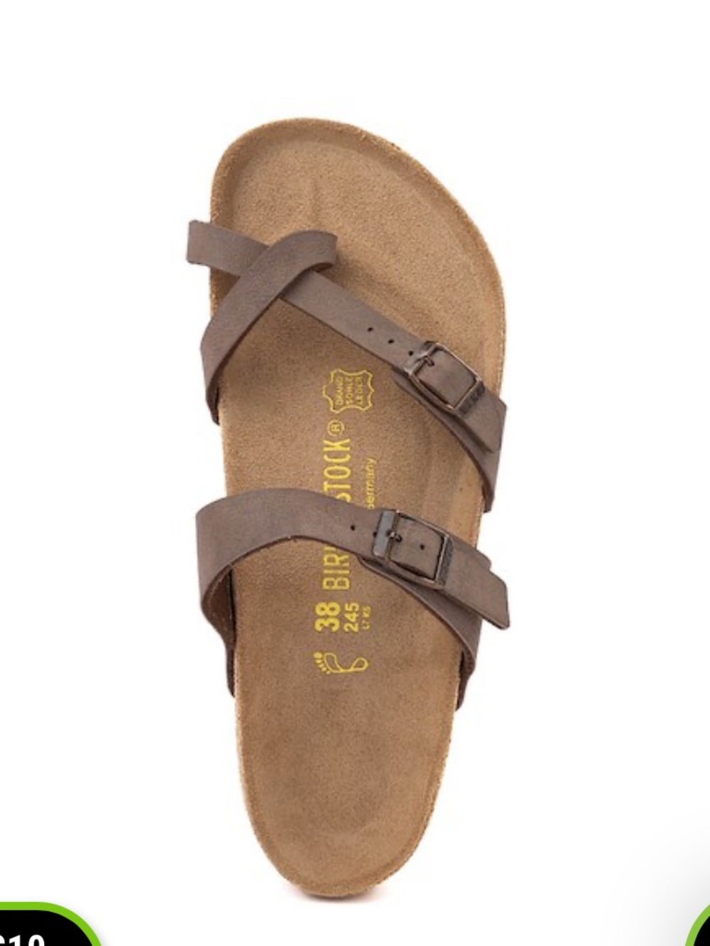Birkenstock Mayari Slide Sandal in Brown Mocha SIZE 40